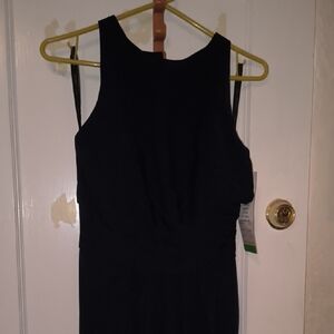 NWT Bill Levkoff | Elegant Navy Blue Backless Dress